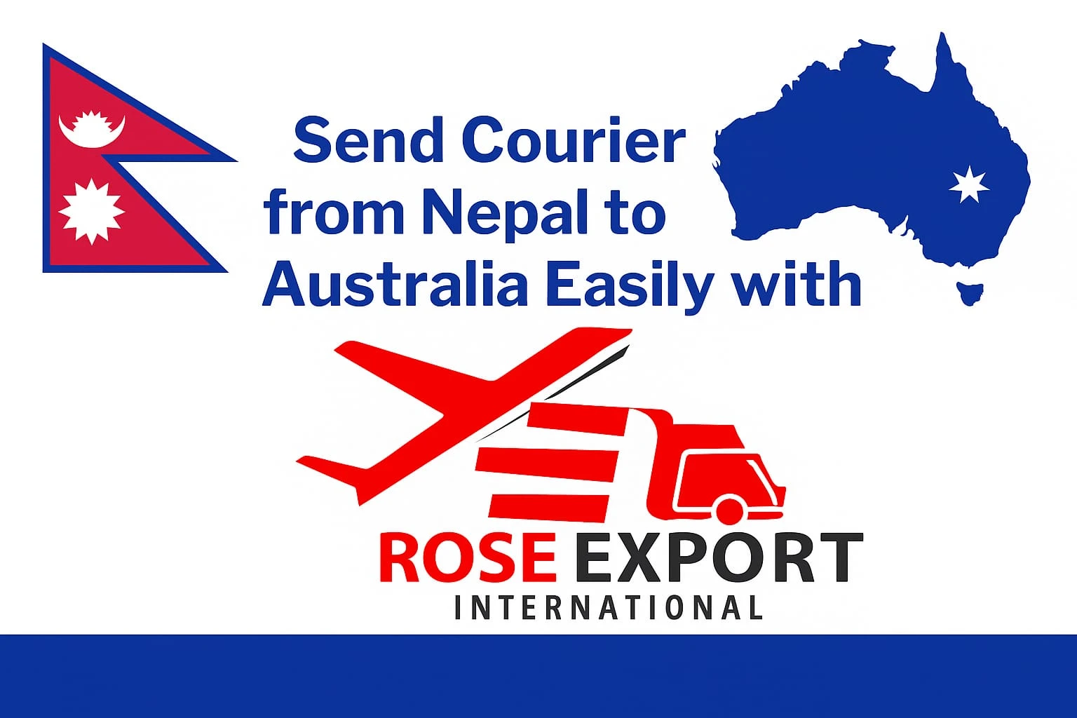 Send Courier from Nepal to Australia Easily - Rose International Export Blog