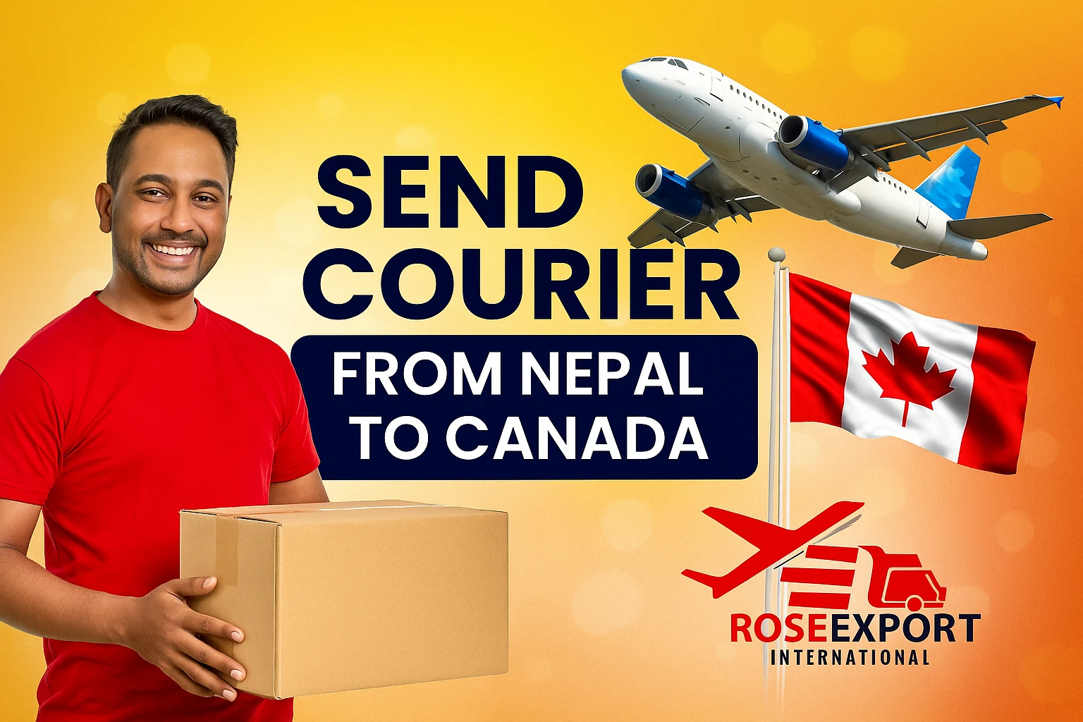 Send Courier from Nepal to Canada – Fast, Safe & Affordable - Rose International Export Blog