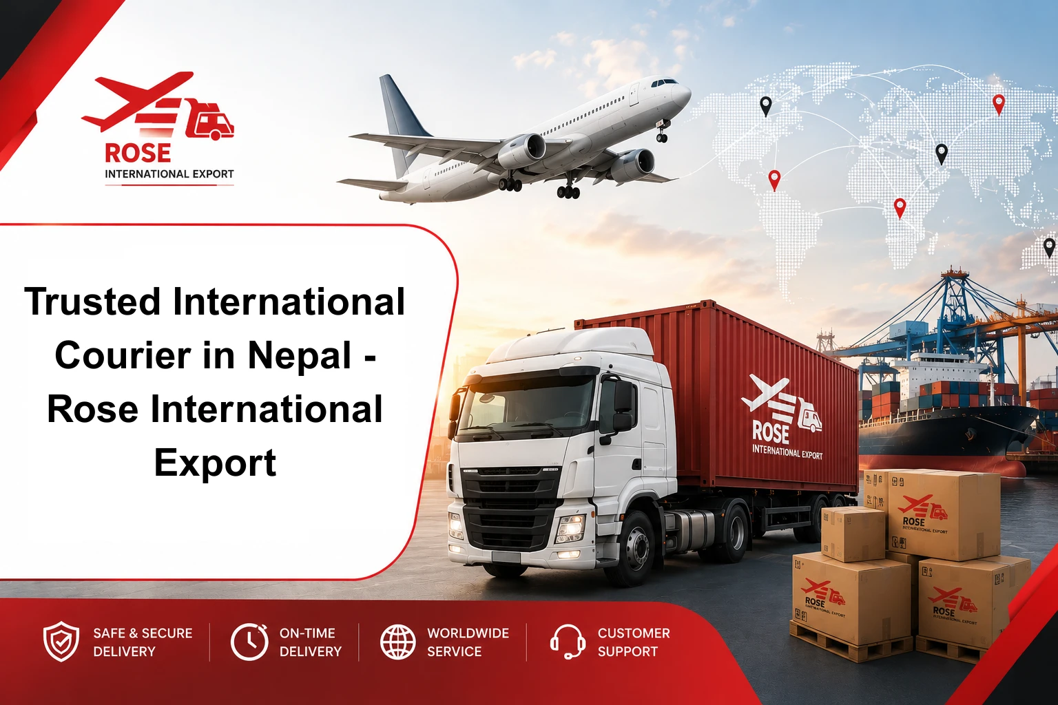 Courier Service from Nepal to Singapore – Cost, Delivery Time & Shipping Guide (2026) - Rose International Export Blog
